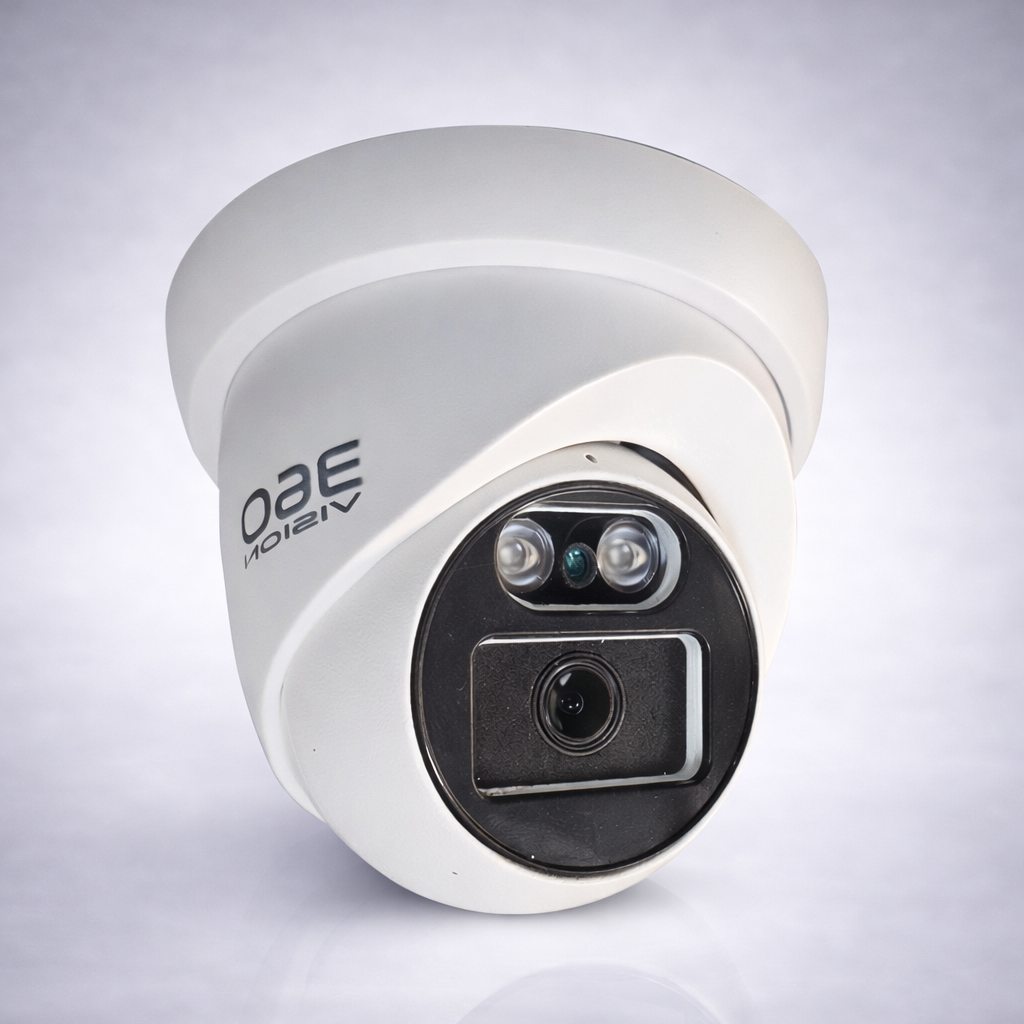DOME PLASTIQUE+ METALLIQUE FULL COLOR 4MP