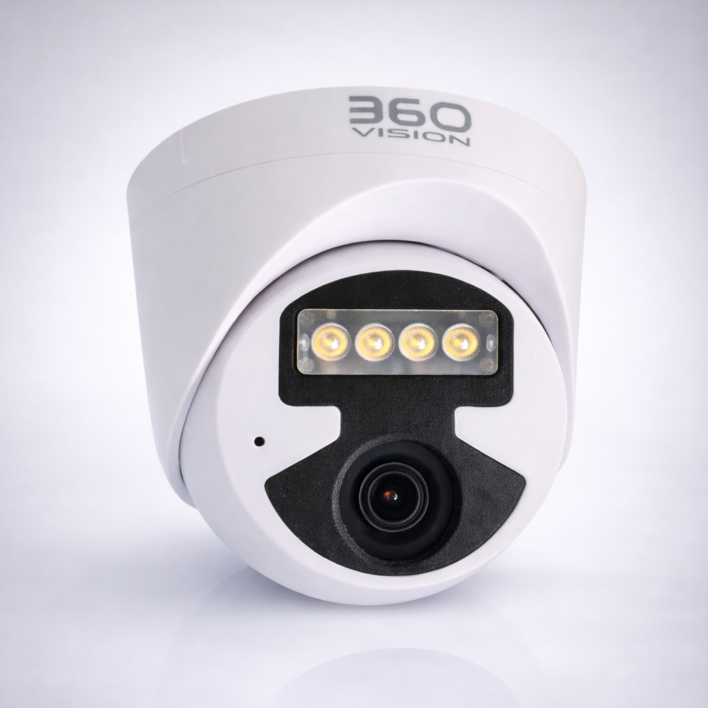 DOME METALLIQUE DARK LIGHT IP 4MP